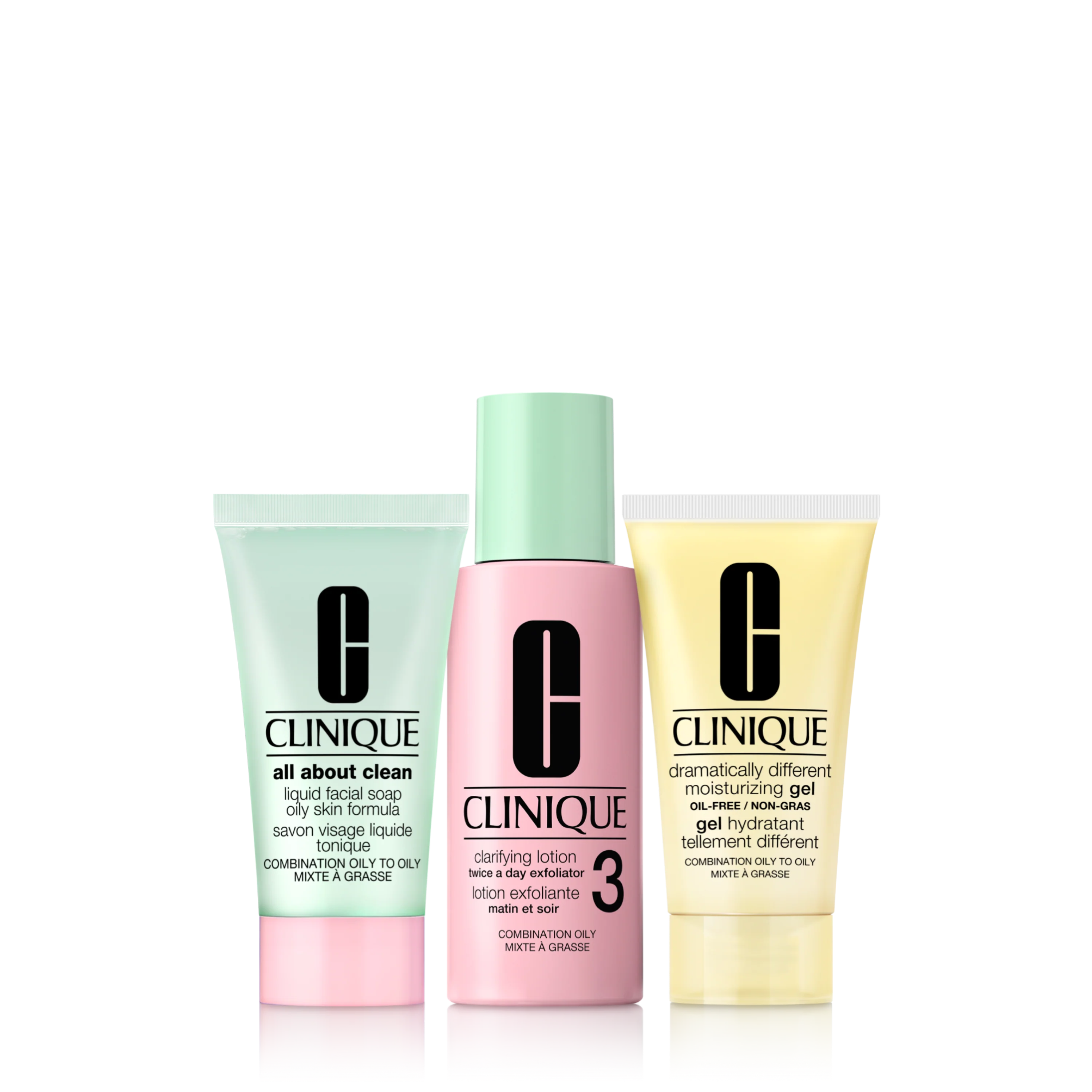 Healthy Skin Routine: Mini 3-Step Kit For Combination Oily Skin 3 Healthy Skin Routine: Mini 3-Step Kit For Combination Oily Skin