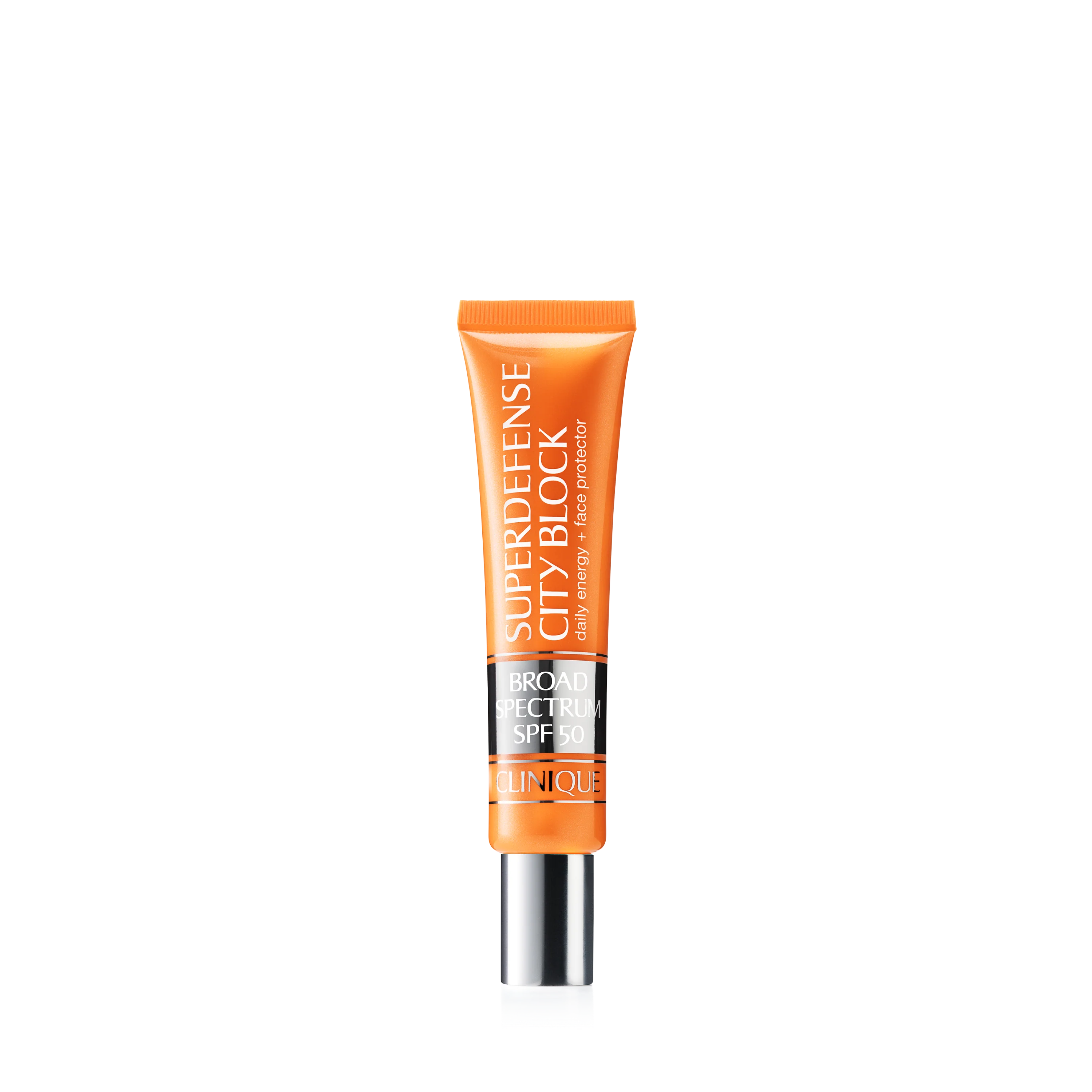 Superdefense™ City Block Broad Spectrum SPF 50 Daily Energy + Face Protector